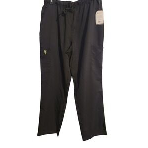 Citron Collection Scrub Pants unisex‎ Black Size Large